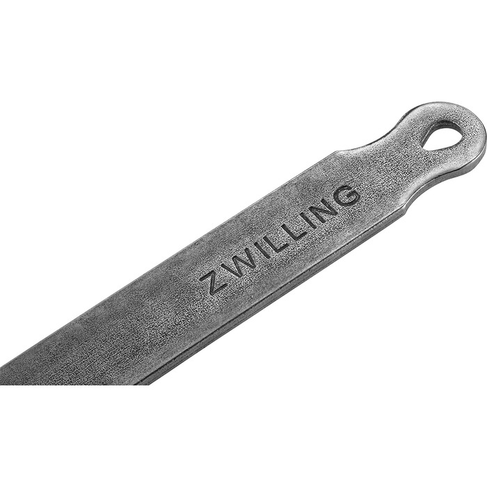 ZWILLING FORGE сковорода з кованого заліза, 28 см, срібляста – міцна сковорода для смаження з рифленим дном для інтенсивного підсмаження