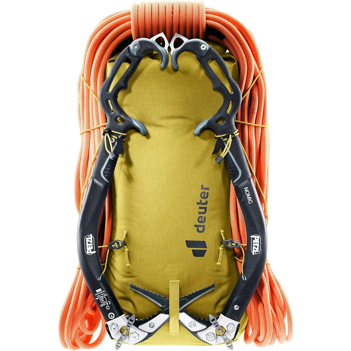 Водонепроникний альпіністський рюкзак Deuter Vertrail 16 л, жовто-бірюзовий