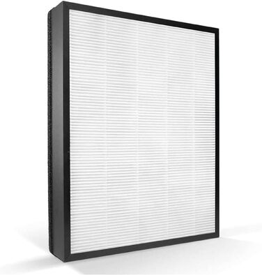 Оригінальний фільтр Philips NanoProtect HEPA для очищувача повітря FY3433/10, фільтрація 99,97% частинок від 0,003 мкм
