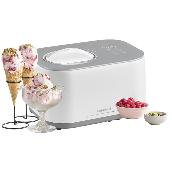 Морожениця Cuisinart FreezeEase з автоматичним охолодженням: сорбет, йогурт, морозиво - готово за 40 хвилин! Без попереднього заморожування