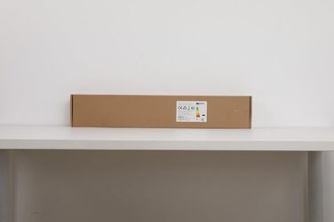 Світильник Klighten настінний LED 56 см, 18 Вт, 1250 Лм, сучасний, чорний, для спальні, вітальні, коридору, сходів, тепле світло 3000K, 110-240В