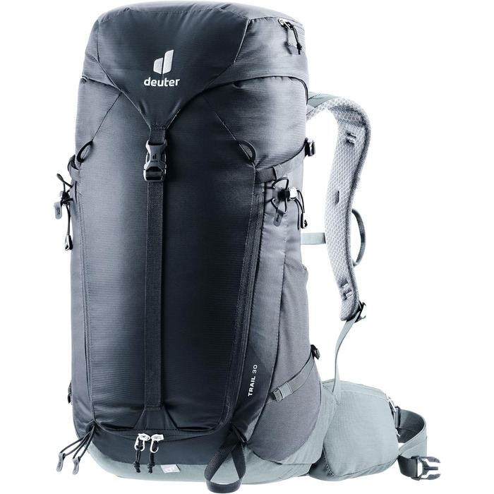 Рюкзак для хайкінгу Deuter Trail 30 літрів чорний (2024), для альпінізму та каякінгу