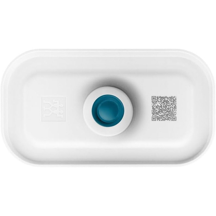 Вакуумний контейнер ZWILLING Fresh & Save зі скла, розмір S, з вакуумною кришкою, колір Blue La Mer