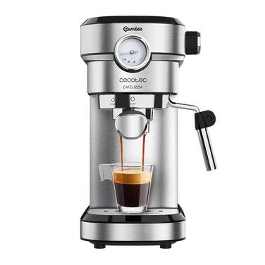 Кавомашина Cecotec Cafelizzia 790 Steel Pro: Еспресо та Капучино, 1350W, 20 Бар, Нержавіюча сталь