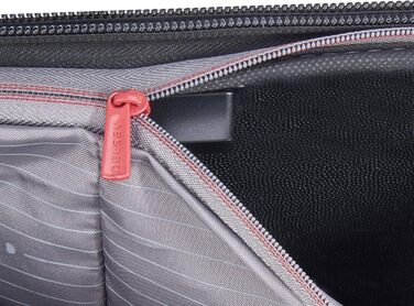 Велика м’яка валіза DELSEY PARIS Helium DLX 84 л, чорна, розсувна, 71×45×33 см