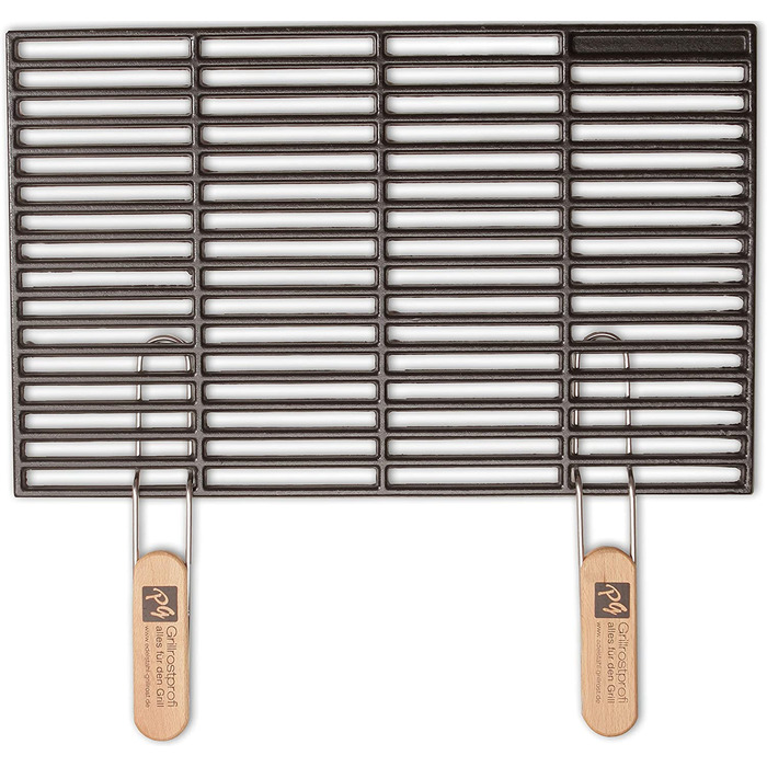 Чавунна решітка для гриля Grillrostprofi 54x34 см з знімними ручками