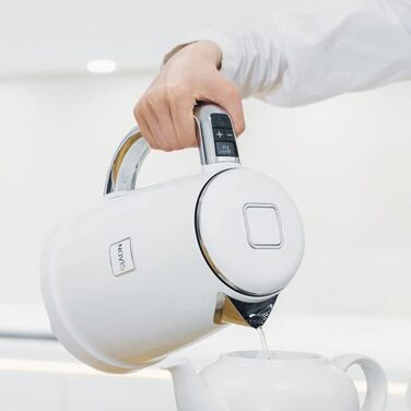 Електричний чайник Novis KTC1, білий, 1 л, 2200 Вт