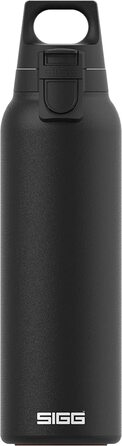 Термос-пляшка SIGG Hot & Cold One з ситечком, нержавіюча сталь 0,55 л, чорна, ізольована, герметична, BPA-free