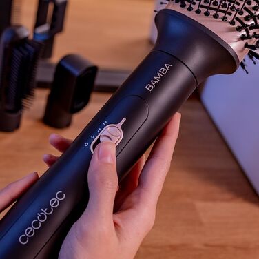 Фен-щітка Cecotec Bamba CeramicCare 5-в-1 Pro 1000W з керамікою та іонізацією