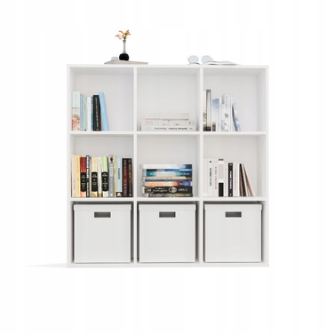 Стелаж TopEshop 110,5 см x 110,5 см x 30 см, білий