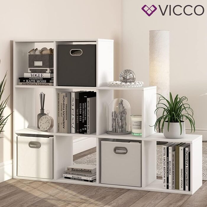 Стелаж-сходи Vicco, білий, 142.2 x 107.8 см, для дому