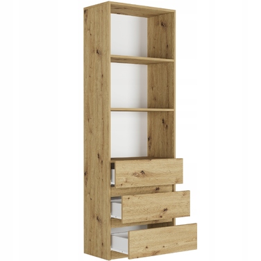 Стелаж Framire 60 x 180 x 30 см, дуб артизан