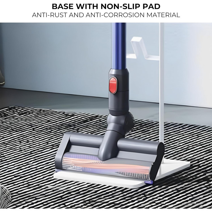 Підставка для акумуляторного пилососа Dyson V15, V12, V11, V10, V8, V7, V6 – Органайзер для аксесуарів MORANGO (S9313)