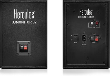 Монітори активні Hercules DJMonitor 32 - 2x15 Вт RMS, для DJ та музикантів