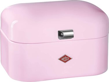 Хлібниця Wesco Grandy Single рожева, 22×28×17 см, нержавіюча сталь