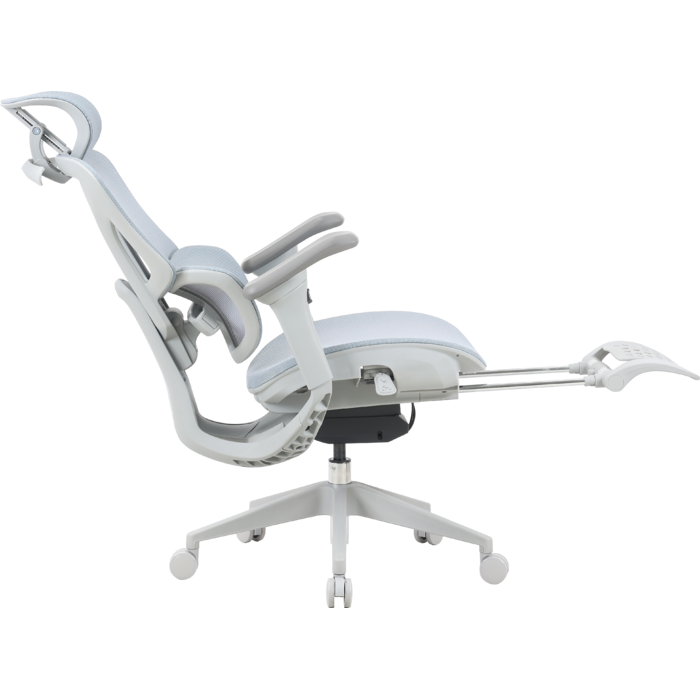 Крісло офісне OfficePro Elite OC950GLB Gray/Light Blue