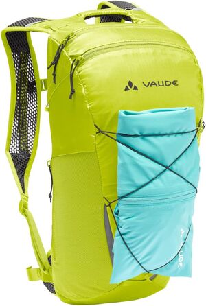 Рюкзак VAUDE Uphill 12 л, унісекс, яскраво-зелений, легкий туристичний
