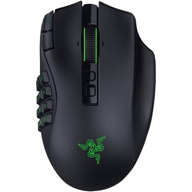 Бездротова ігрова миша Razer Naga V3 Pro для MMO з мінливими бічними панелями, оптичним сенсором Focus Pro 50K та перемикачами Gen-4