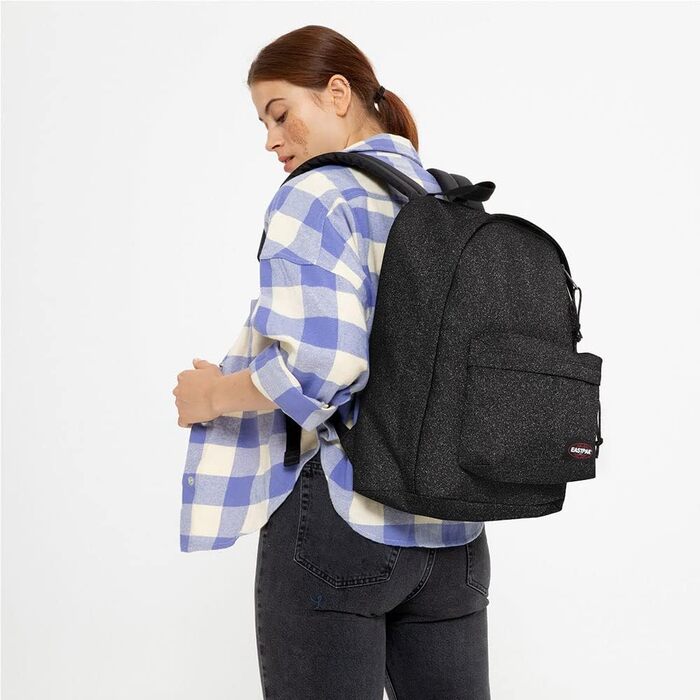 Рюкзак EASTPAK Out Of Office Spark Black, чорний міський рюкзак