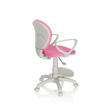 Дитячий стілець / дитячий письмовий стілець KID COLOUR G1 тканина рожевий hjh OFFICE