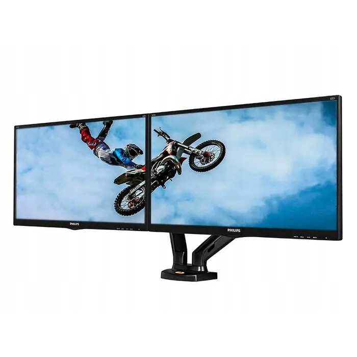 Поворотний кронштейн для двох моніторів F160