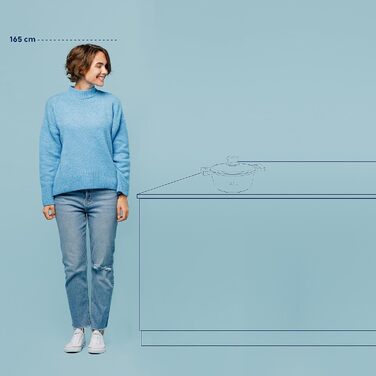 Каструля Kela Stella Nova 24 см, 3,5 л, алюміній, антипригарна, чорна, з кришкою, для всіх плит, термостійка до 180°C