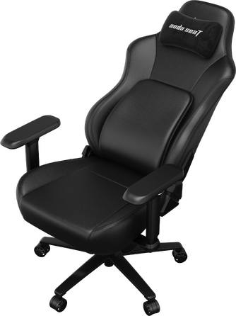 Крісло геймерське ігрове Anda Seat Phantom 4 Pro L до 100 кг Black (AD18YSDC-72-B-PV-B02)
