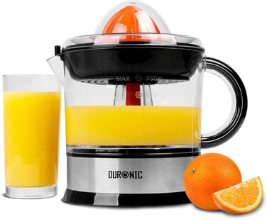 Електрична соковитискачка Duronic Saftpresse 600W, 400мл, з нержавіючої сталі, для цитрусових (апельсини, лимони)