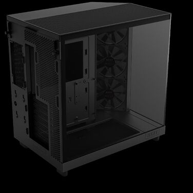 Корпус для ПК NZXT H6 Flow Black, вентиляція, ATX, чорний