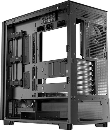 Корпус для ПК Antec Flux Midi Tower чорний, роздрібна версія