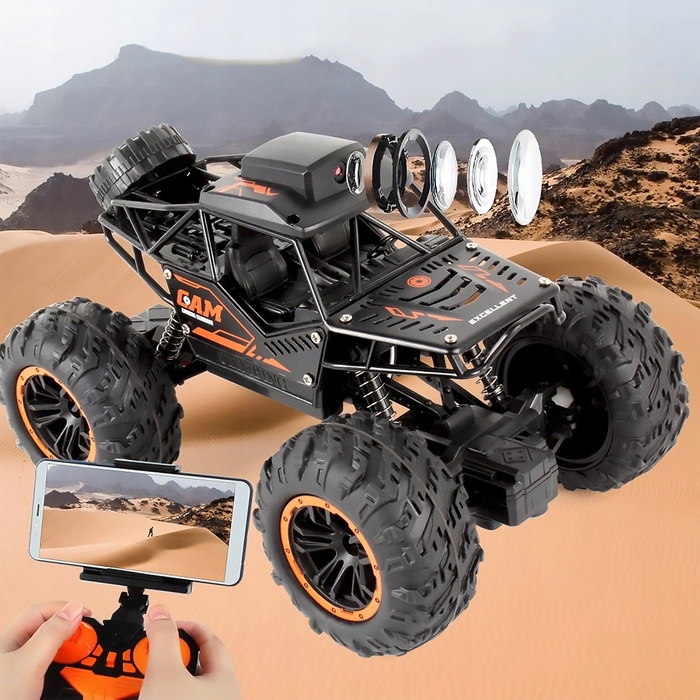 Радіокерована машина Lemon 4x4 з HD WiFi-камерою, масштаб 1:18