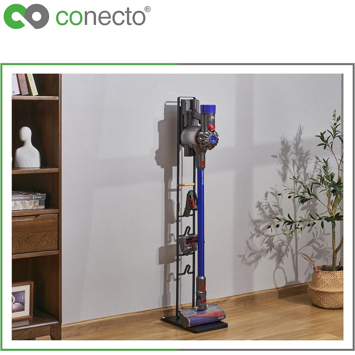 Підставка для пилососа conecto SA-VAC-50, чорна