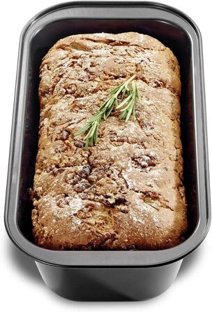 Форма для випікання хліба Küchenprofi BAKE ONE 31x16x10 см, антипригарна, сталева, жаростійка до 230°C, для закваски