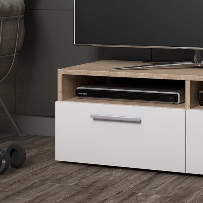 Тумба під телевізор Vicco Diego 190x38 см, дуб сонома