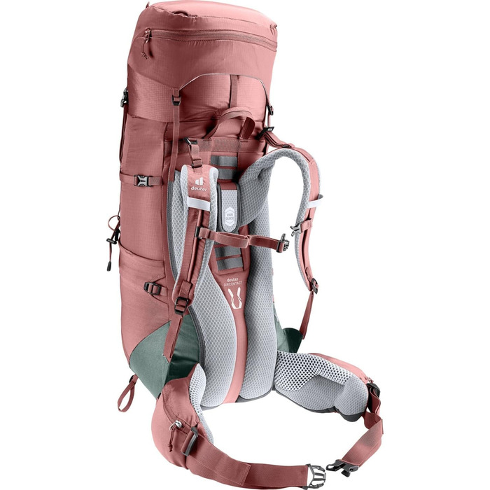 Жіночий трекінговий рюкзак Deuter Aircontact Lite 35+10 SL, легкий, Caspia-ivy, 35+10 л