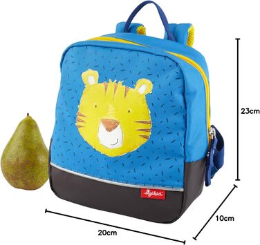 Дитячий рюкзак Sigikid Mini Tiger, синій, 23x20x10 см, універсальний для хлопчиків та дівчаток