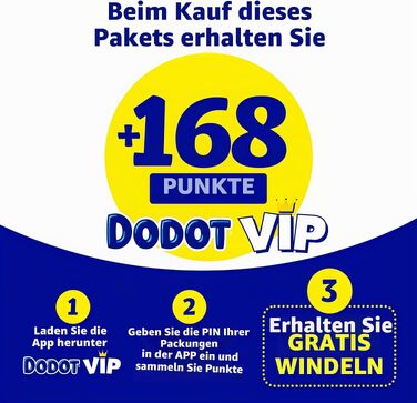 Підгузки Dodot Bebé Sensitive розмір 5 (11-16 кг), місячний набір: 168 підгузків та 4 трусики, гіпоалергічні для чутливої шкіри