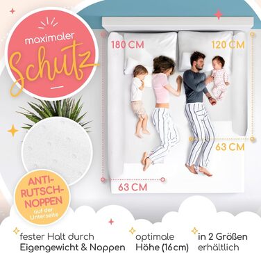 Подушка для годування Zoula Kidz® надувна, компактна - Stillmond Mondkissen для подорожей, з бавовняним чохлом OEKO-TEX, регульована висота, 120 см