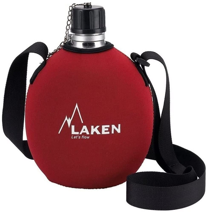 Спортивна пляшка для води Laken 111, 1000 мл, червона