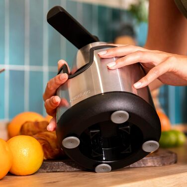 Citruspresse електрична Cecotec EssentialVita Hyden 120 для апельсинів та цитрусових, 120 Вт, сталь