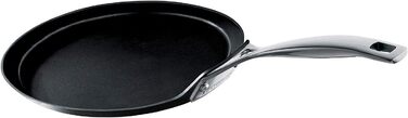 Сковорода для крепів LE CREUSET з антипригарним покриттям, 24 см, для всіх типів плит (включно з індукційними), алюміній, антрацит/срібло