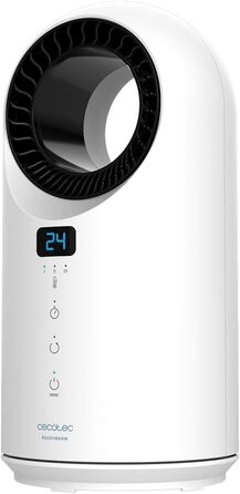 Конвектор Cecotec Warm 8400 Bladeless Connected: безлопатевий, WiFi, 1500W, сенсорне управління, LED, 3 режими, таймер, безпека
