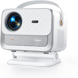 YABER V12 проєктор 4K: Full HD, WiFi6, Bluetooth 5.2, автофокус, 20W Dolby, для дому та на відкритому повітрі