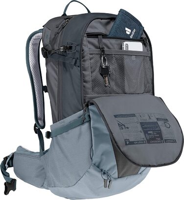 Жіночий туристичний рюкзак Deuter Futura 25 SL, 25 л, графіт