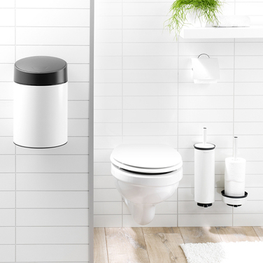 Йоржик для унітазу з тримачем білий Профіль Brabantia