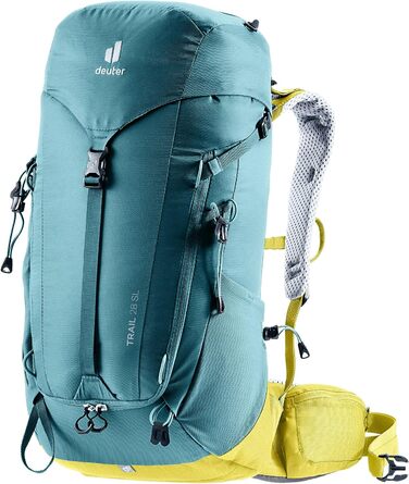 Жіночий туристичний рюкзак Deuter Trail 28 SL, 28 л, синьо-жовтий