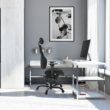 Офісне крісло / Крісло керівника 24 ГОДИНИ BASIC Тканина чорна hjh OFFICE