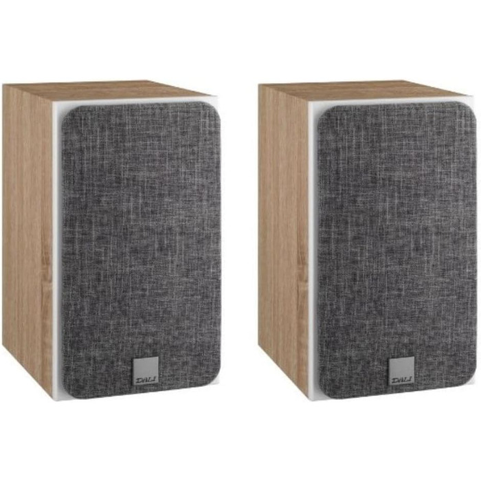 Акустичні колонки DALI Oberon 1 (Light Oak) - Поличні, стерео, для дому, з SMC, вінілове покриття