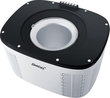 Морозивниця Steba IC 110, автоматична, з функцією самостійного охолодження Peltier, без попереднього охолодження, таймер 180 хв, ємність для морозива 1,2 л, для йогурту 1,1 л, автоматичне збереження холоду