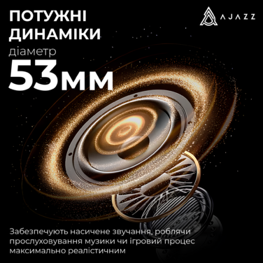 Бездротова ігрова гарнітура Ajazz AHM08 MAX Purple White Blue (AHM08-MAX-PWB)